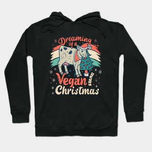 I'm Dreaming of a Vegan Christmas Funny Men Women Hoodie